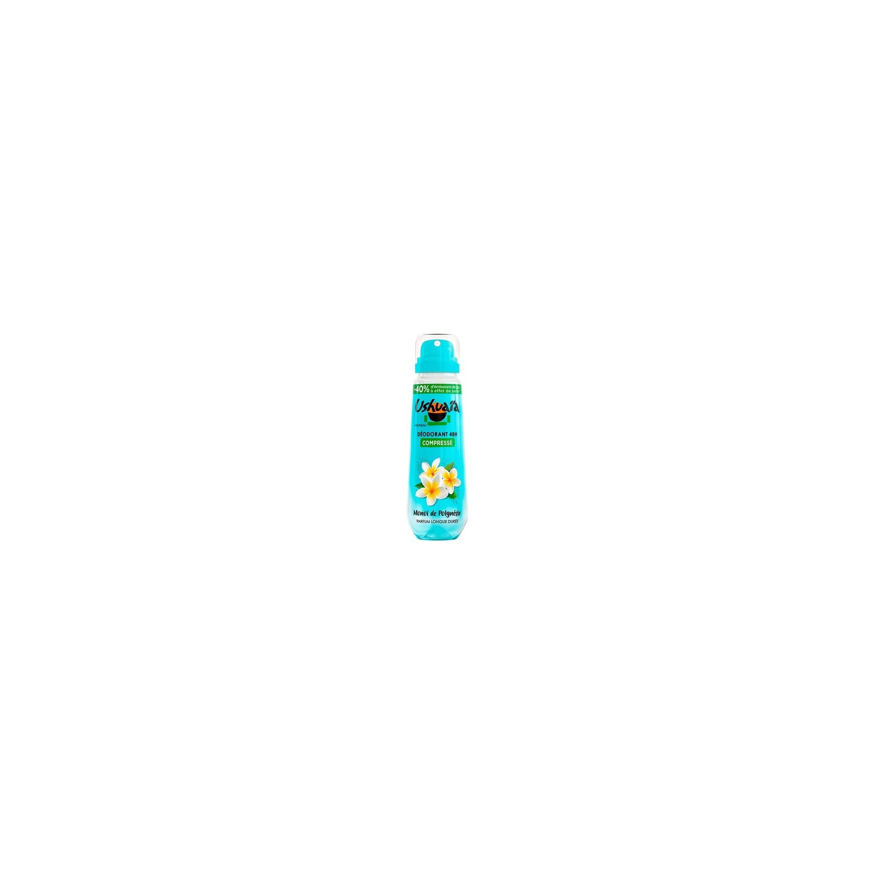 Ushuaïa Compressed Deodorant 48H Polynesian Monoi 100ml