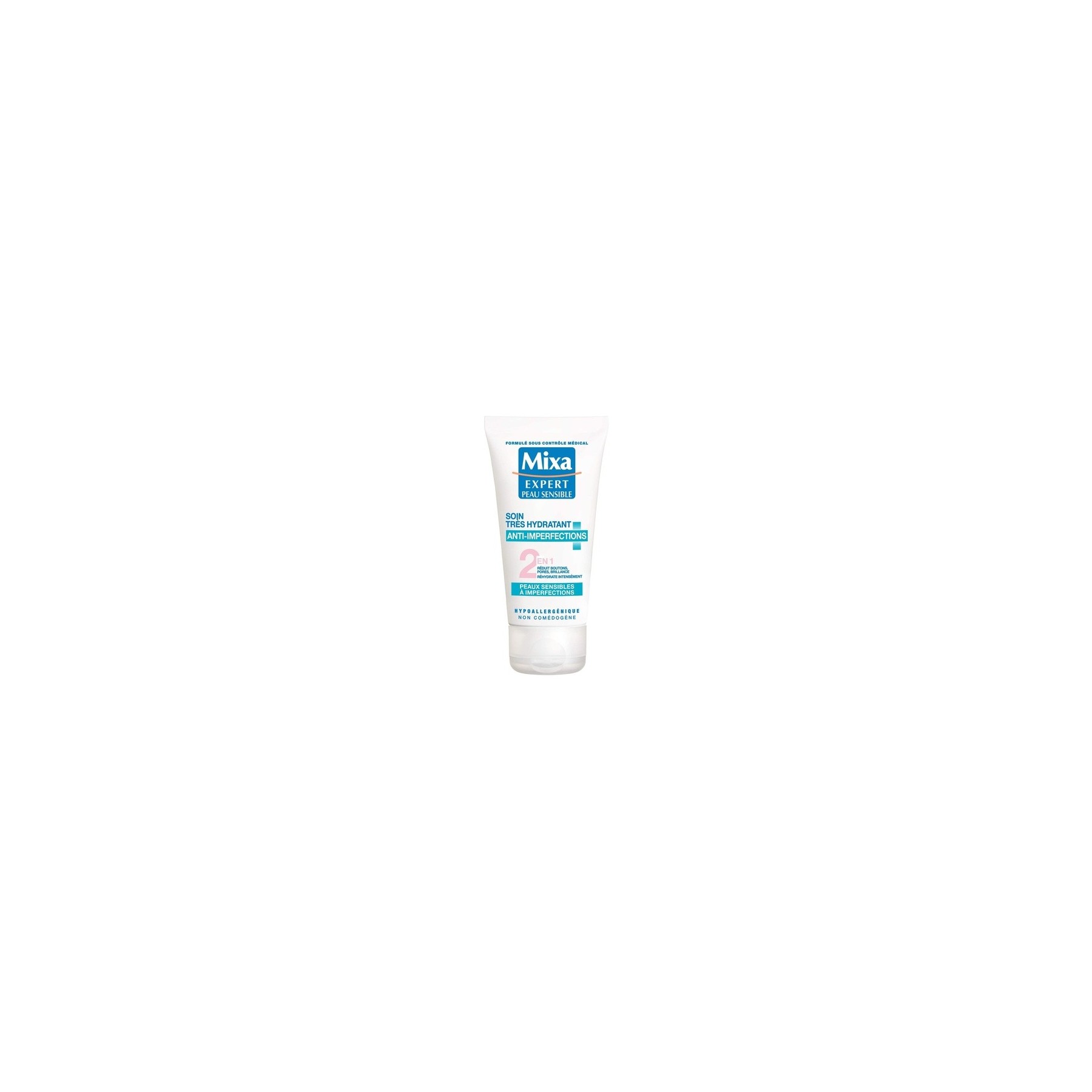 Mixa Expert Sensitive Skin - Very Moisturizing Anti-Blemish Care 2 In 1 - 50