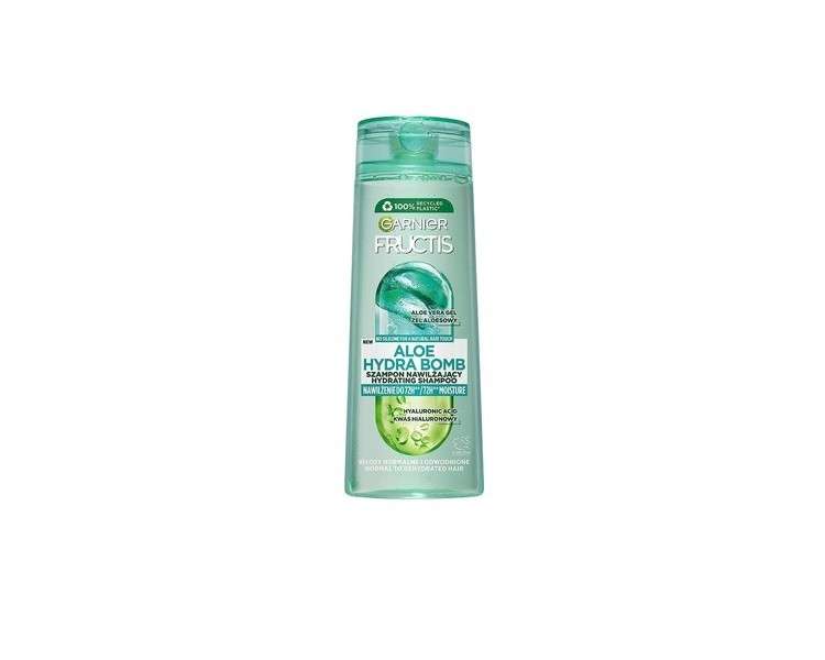 Garnier Fructis Aloe Hydra Bomb Moisturizing Shampoo for Dehydrated Hair 400ml