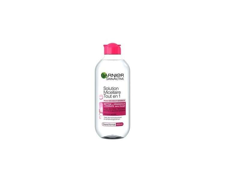 Garnier All-in-1 Micellar Cleansing Water for Dry and Sensitive Skin 400ml