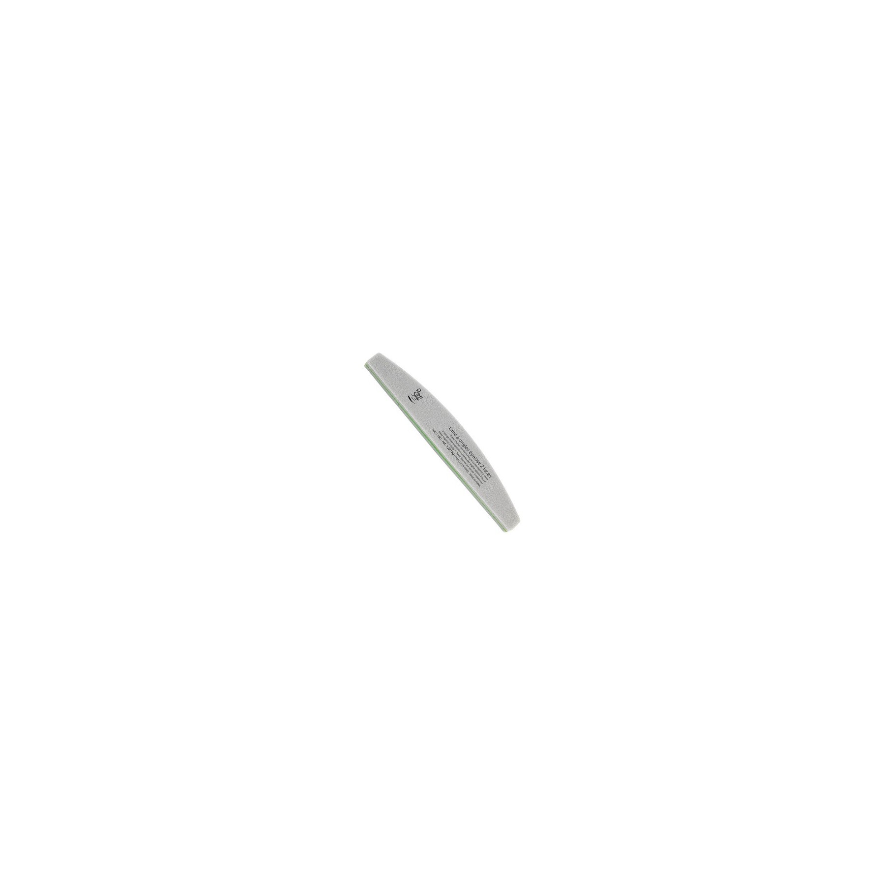 2-Sided Thick Half-Moon Nail File 100/180