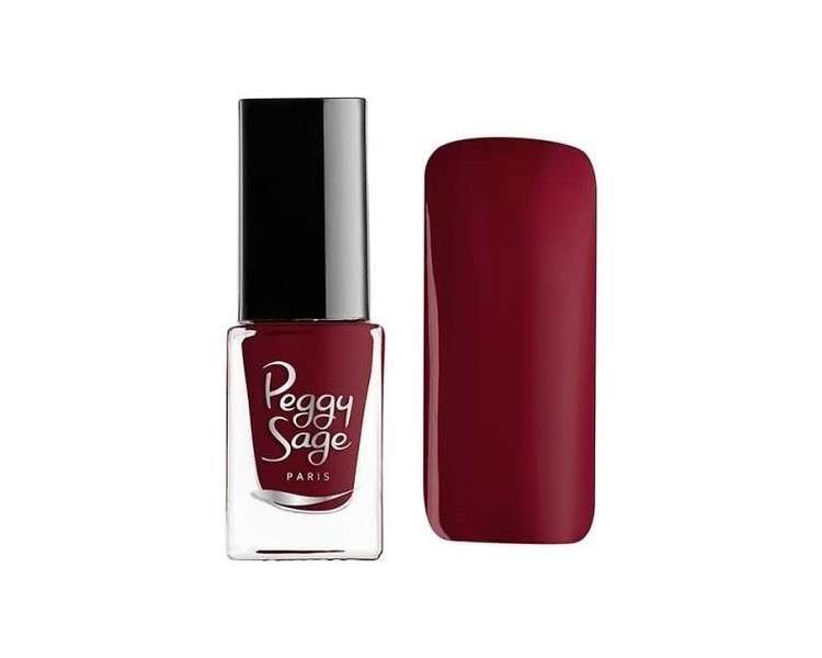 Peggy Sage Mini Nail Polish 5ml Red Passion 105592