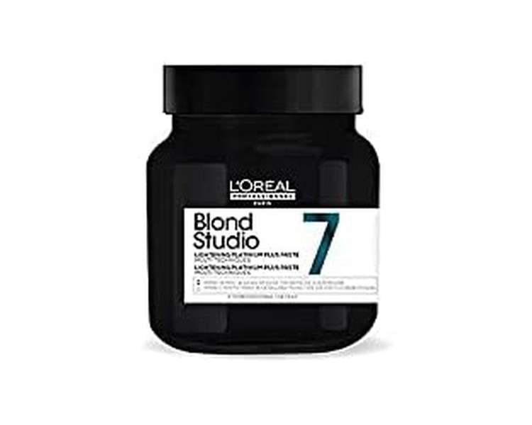 L'Oreal Blond Studio 7 Multi-Techniques Lightening Platinum Plus Paste 500g