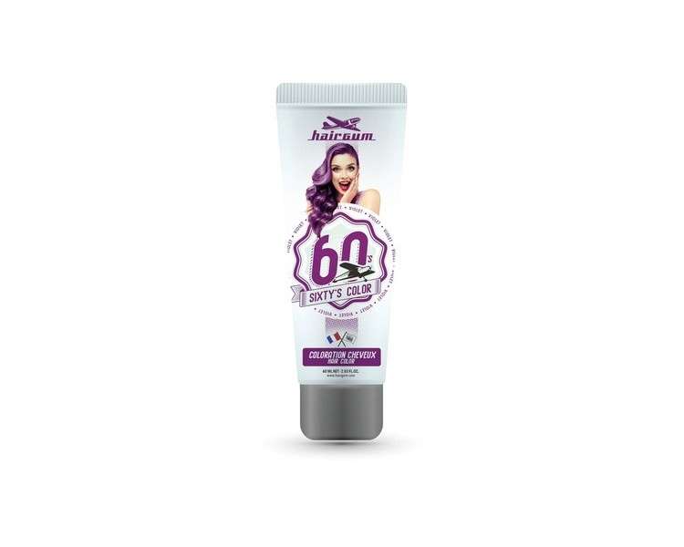 Hairgum Violet Sixty'S Colour Cream 60ml - Violet