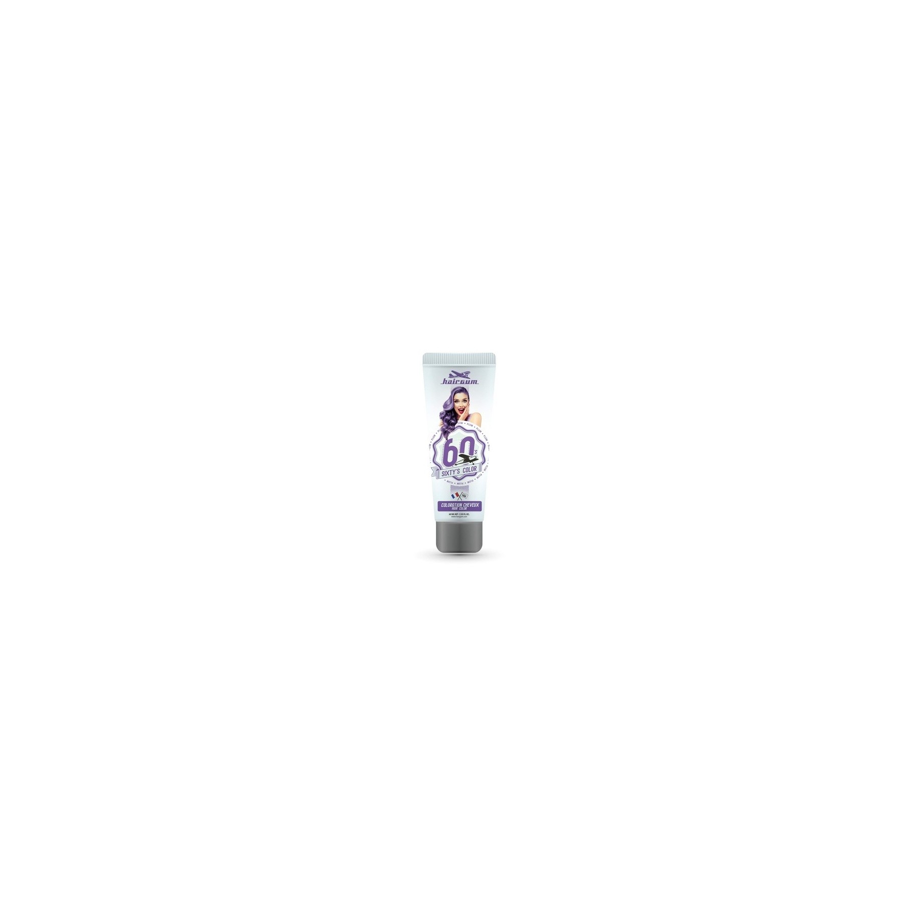 Hairgum Plum Sixty's Colour Cream 60ml