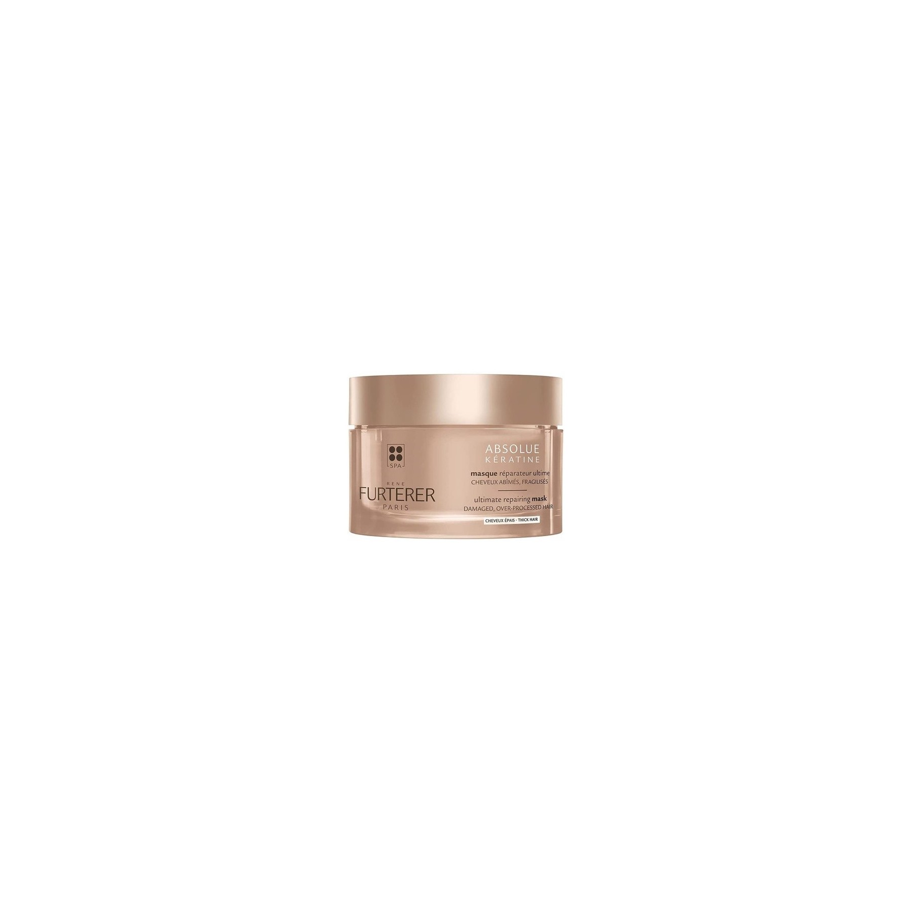 René Furterer Absolue Kératine Renewal Cure Ultimate Repairing Mask for Damaged Over-Processed Thick Hair 200ml