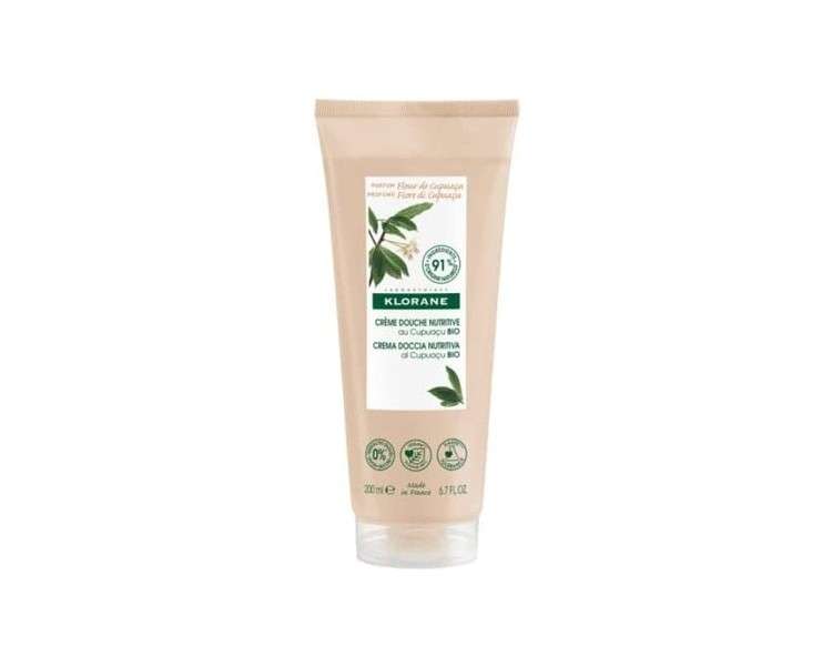 Klorane Nourishing Shower Cream with Cupuaçu Organic Flower 200ml