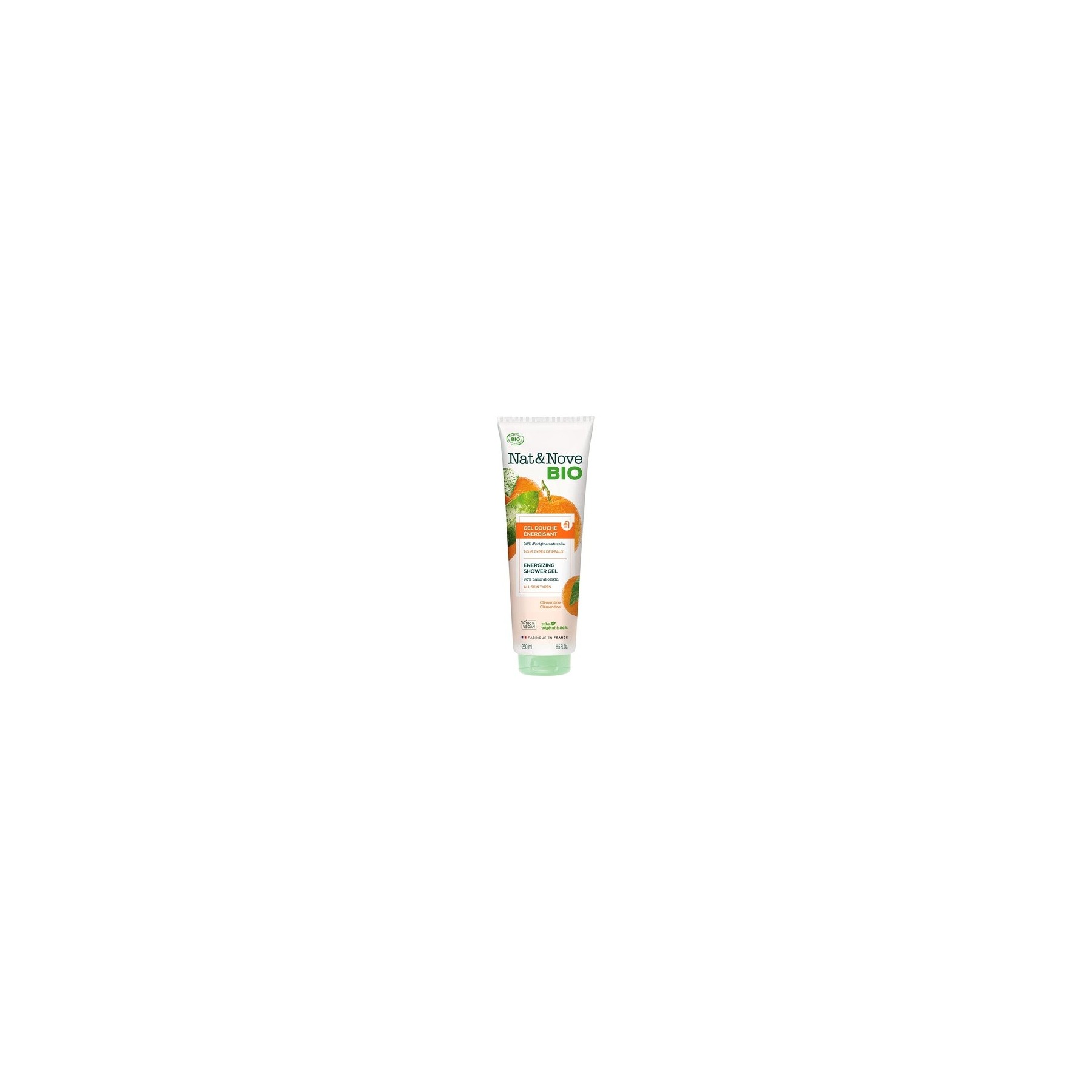 Nat&Nove Bio Tangerine Energizing Shower Gel 250ml