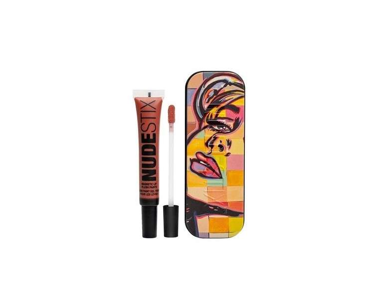 NudeStix Magnetic Lip Plush Paints Hot Paprika Cinnamon Spicy Burnt Orange Nude