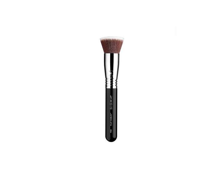 Sigma Flat Top Synthetic Kabuki SS197/F80 Black Cosmetic Brush