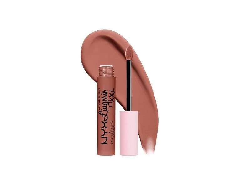 Nyx Professional Makeup Lip Lingerie XXL Matte Liquid Lipstick Candela Babe 25 Warm Rose Nude