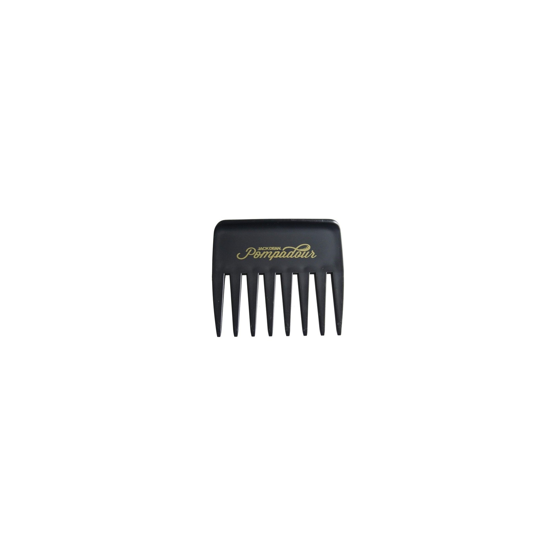 Jack Dean Pompadour Streaker Comb - Black