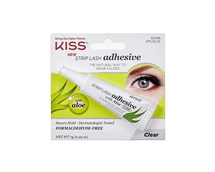 KISS Eyelash Glue with Aloe Vera Transparent - 100g