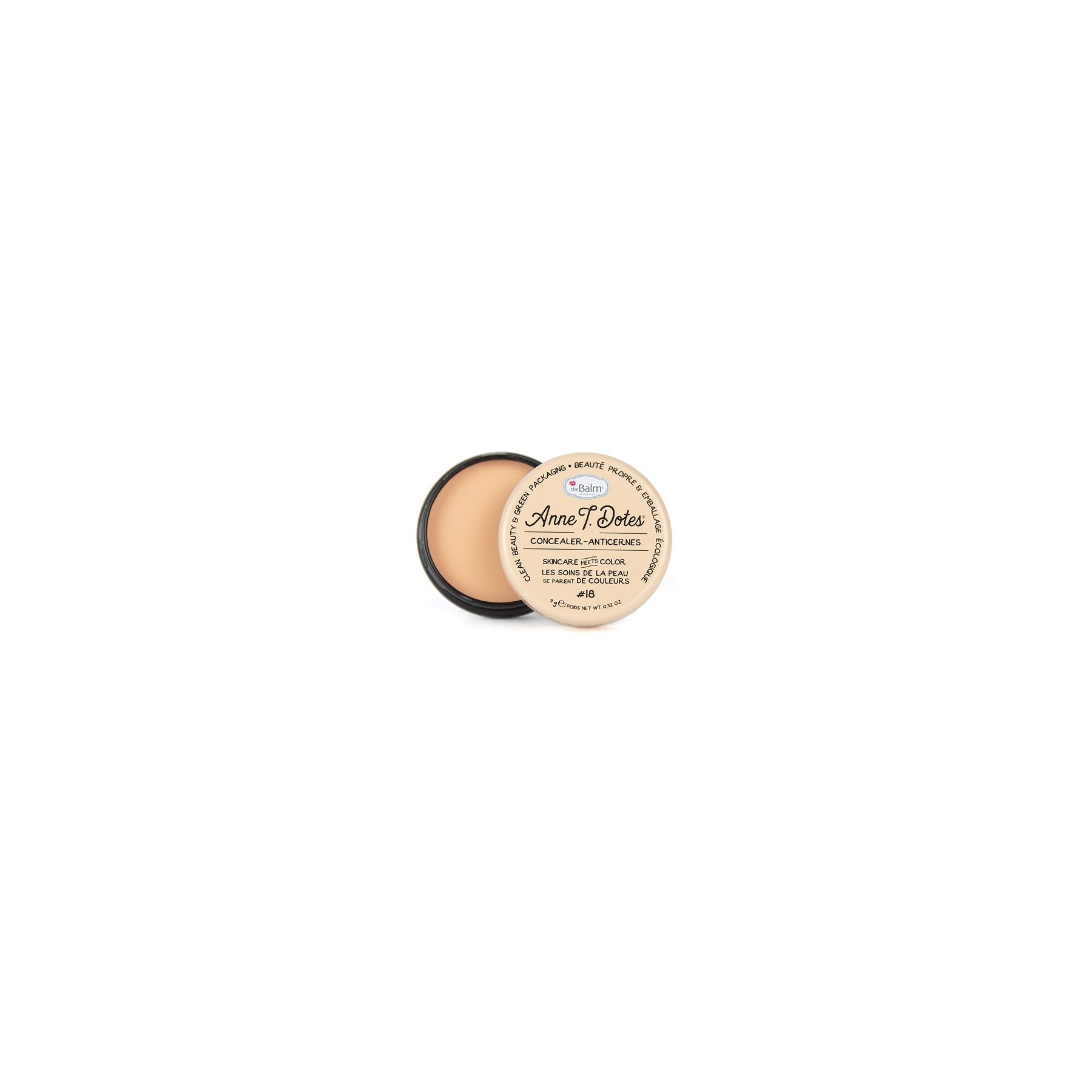 theBalm Cosmetics Anne T. Dotes Concealer No 18 Light Medium 9g