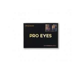 PROFUSION Pro Eyes 32 pc Professional Eye Kit - Eyeshadow, Brow Powder, Brushes