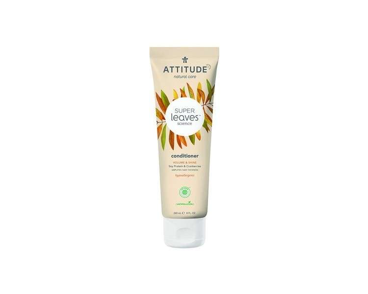 ATTITUDE Super Leaves Conditioner Volume & Shine with Soy & Cranberries 240ml