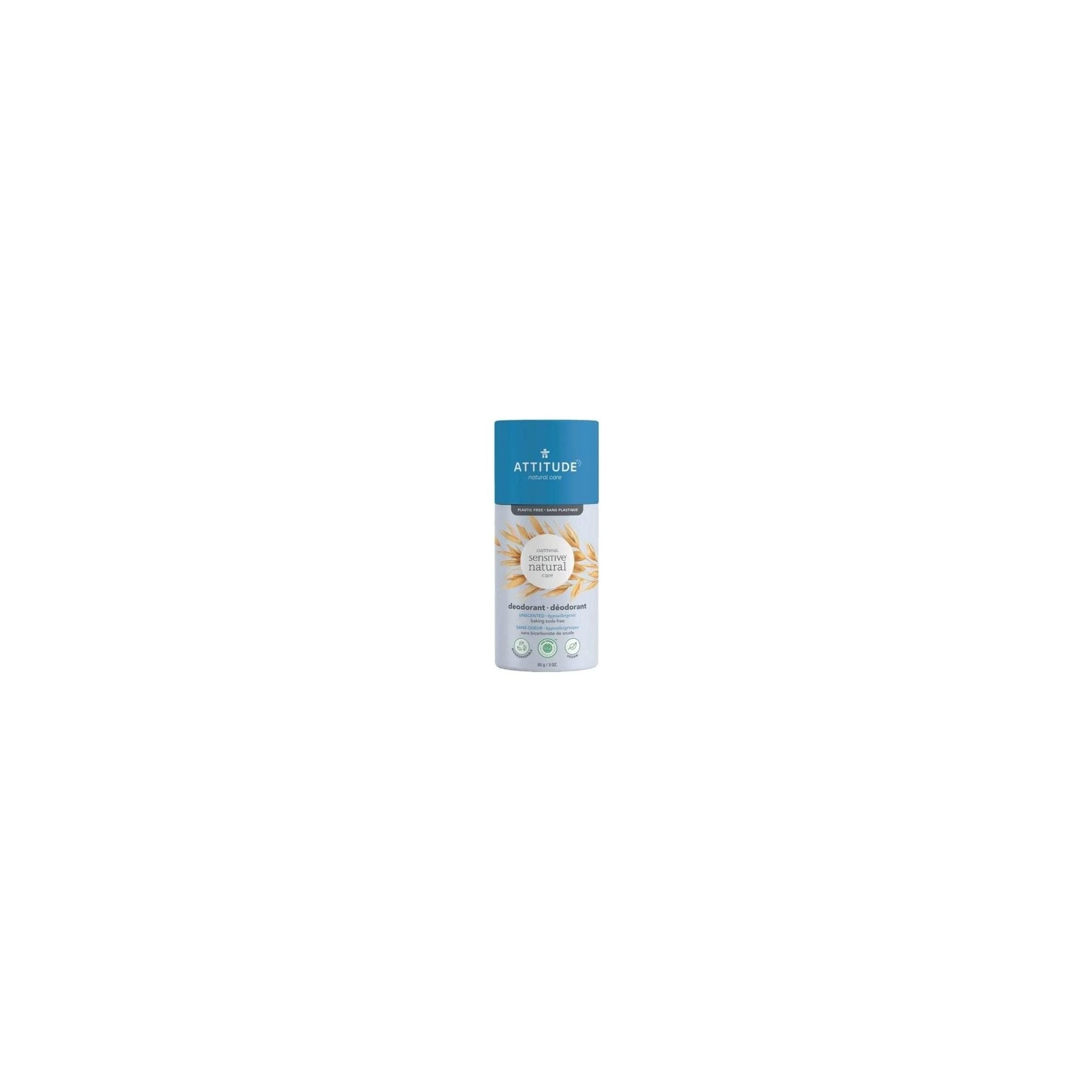 Attitude Fragrance-Free Soft Deodorant 85g