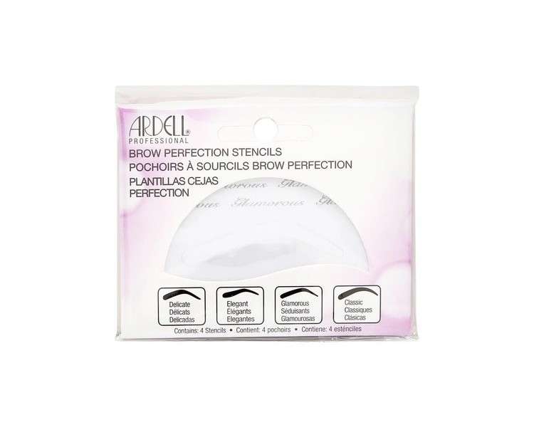 Ardell Brow Perfection Stencils - The Original 4 Pack