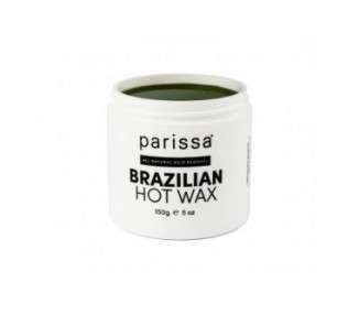 Parissa Brazilian & Underarm Hot Wax At-Home Waxing Kit No-Strip Microwavable Formula for Hair Removal