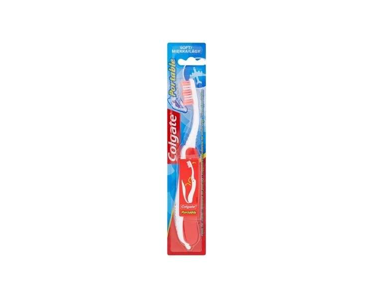 Colgate Portable Soft Toothbrushes Assorted Colors