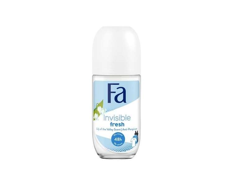 Fa Invisible Fresh Lily of the Valley Antiperspirant 48h Antiperspirant Roll-On 50ml