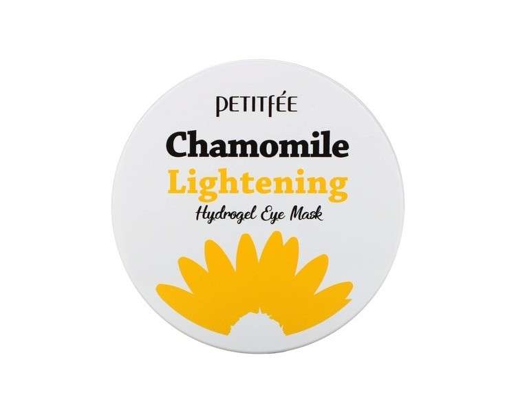 Petitfee Chamomile Lightening Hydrogel Eye Mask 60 pcs
