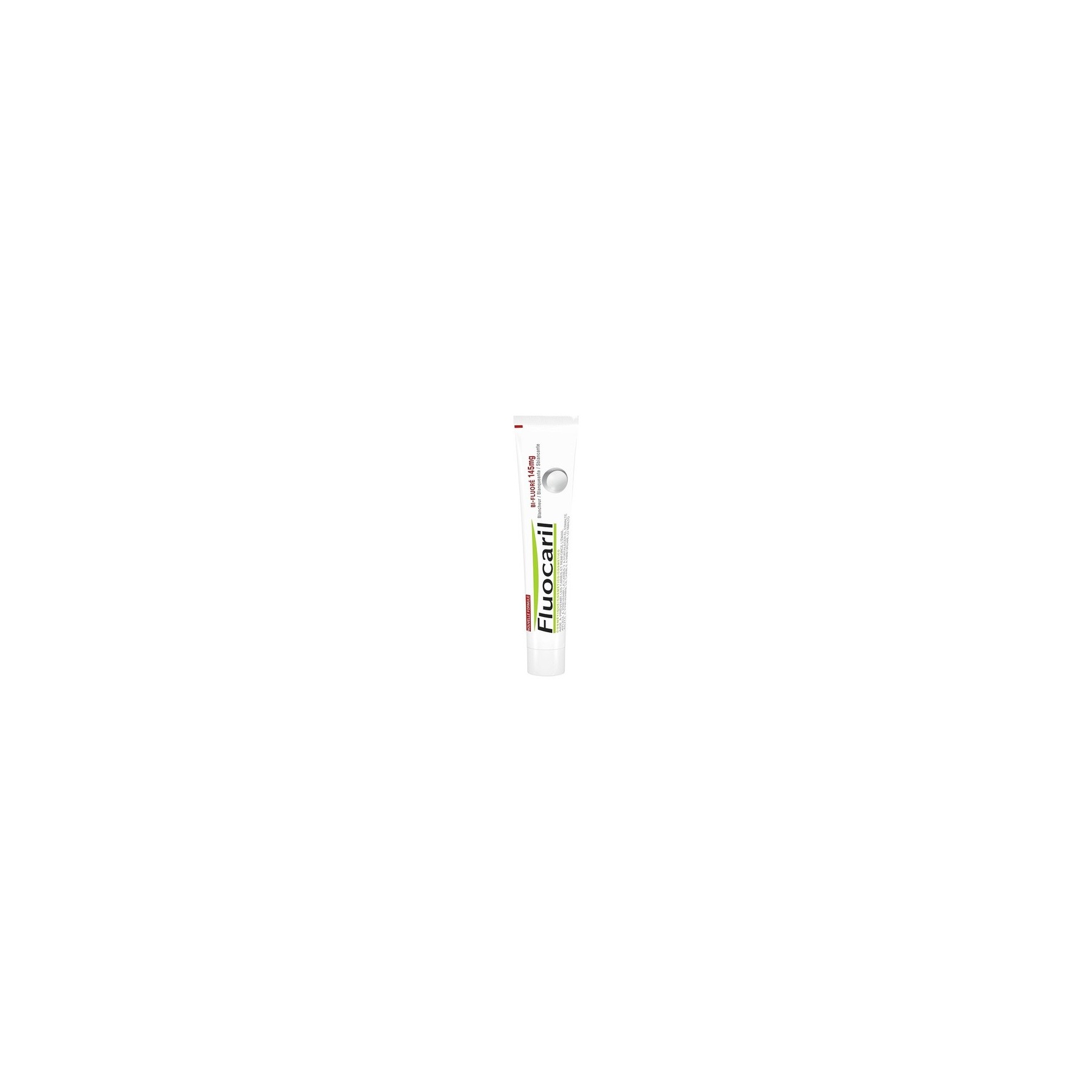 Fluocaril Bi-Fluorinated Whiteness Toothpaste 75ml - Pack of 2