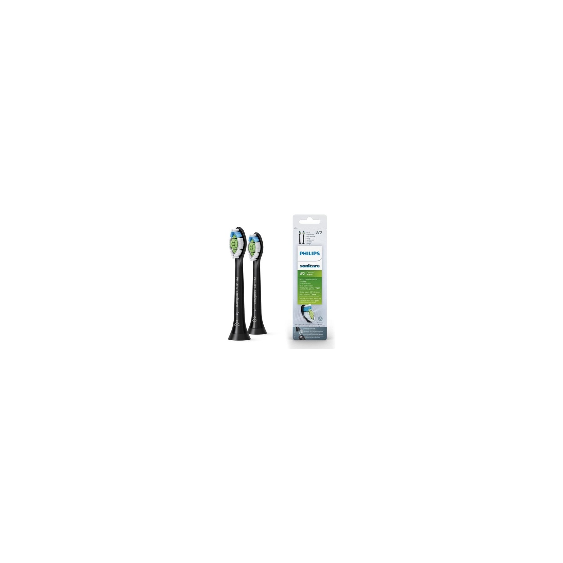 Philips Sonicare W2 Optimal White Standard Brush Heads for HX6062/13 Model