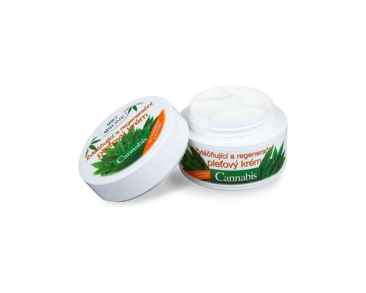 BIONE Regenerating Cannabis Soft Face Cream 51ml Vegan Friendly