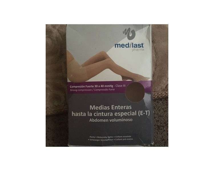 Medilast Pharma Strong Compression Maternity Tights Size L