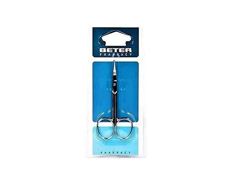Beter Curved Chrome Nail Scissors 24012
