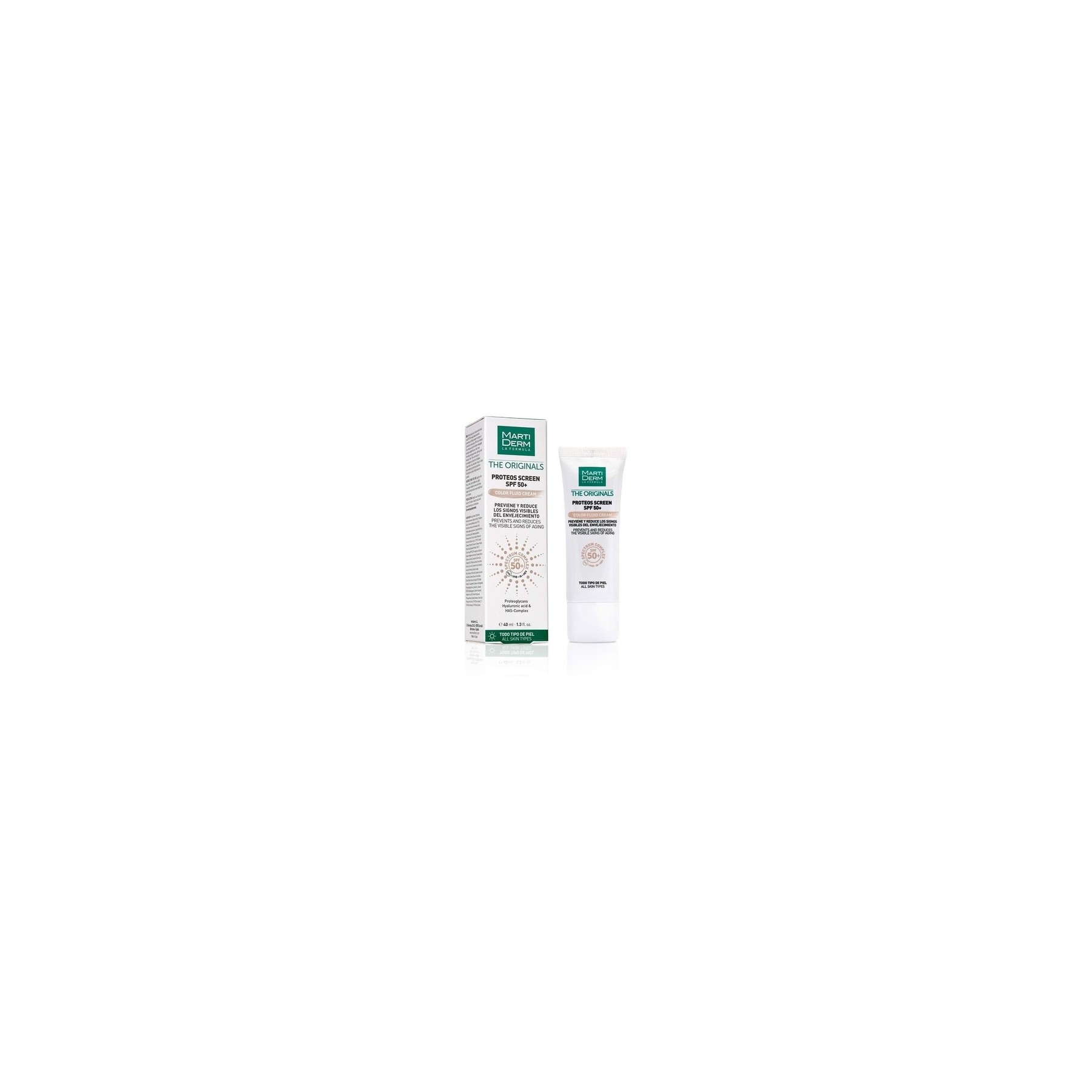 Martiderm Proteos Screen SPF50+ Color Fluid Cream 40ml