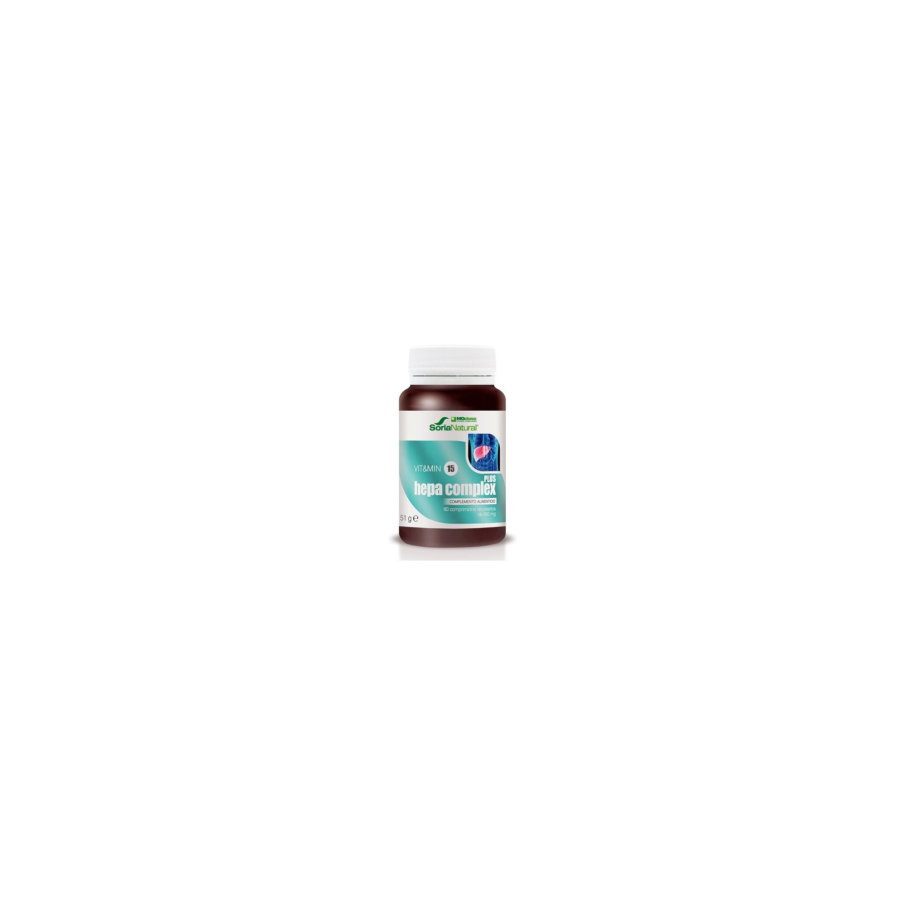 Soria Natural HEPACOMPLEX Plus 60 Tablets 850mg