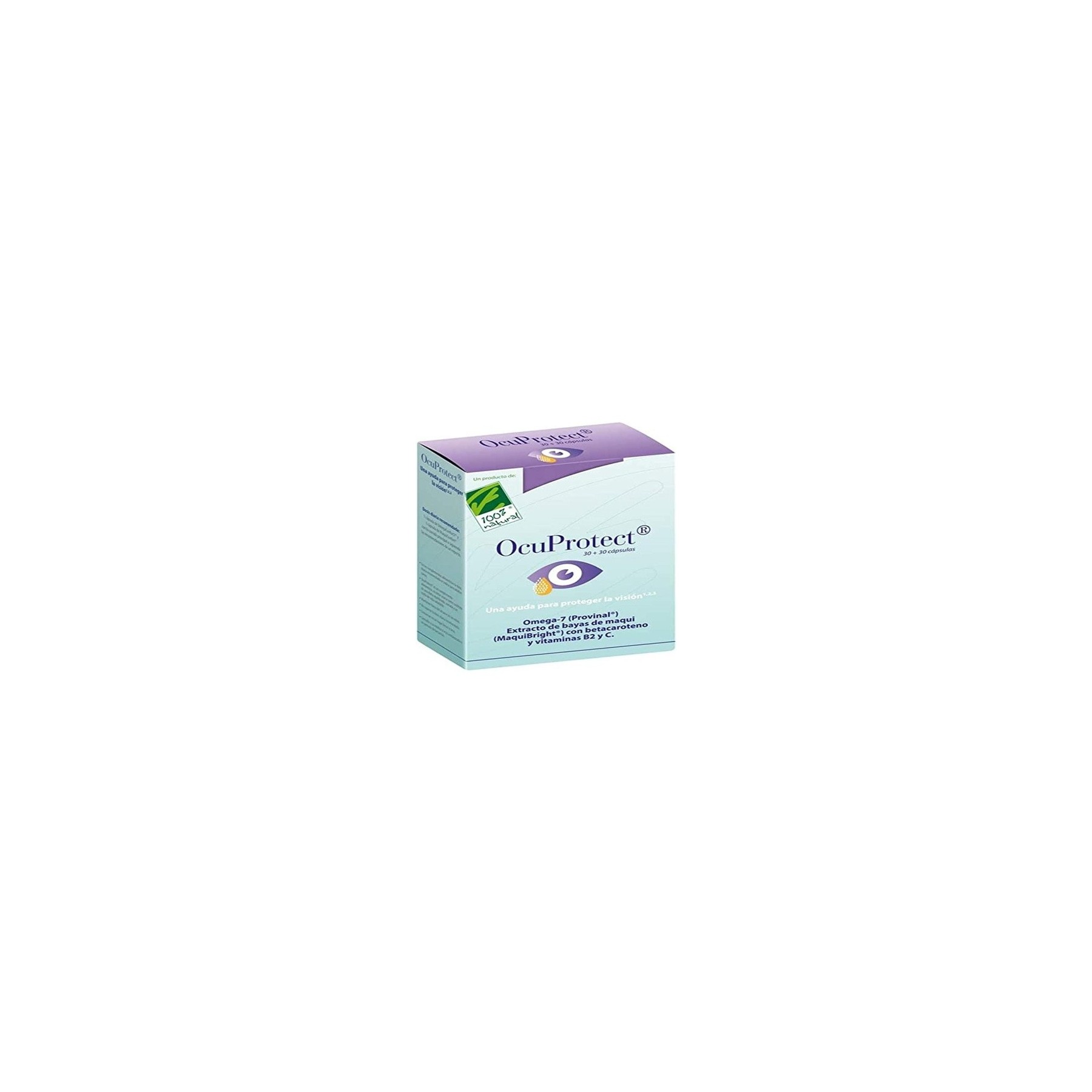 Cien Por Cien Natural OCUPROTECT 30 Pearls + 30 Veg Capsules - 100g