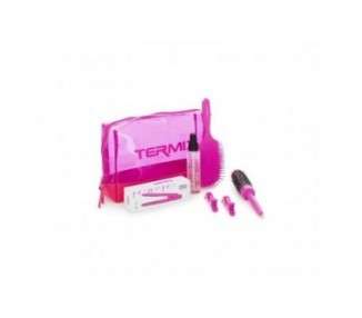 Termix Mini Hair Straighteners Universal USB Connection with Tilting Plates Fluorescent Pink