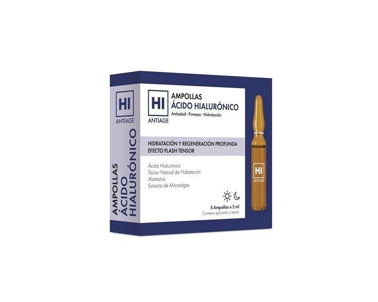 Hi Triple Effect Flash Hyaluronic Acid Anti-Aging Ampoules - Pack of 5