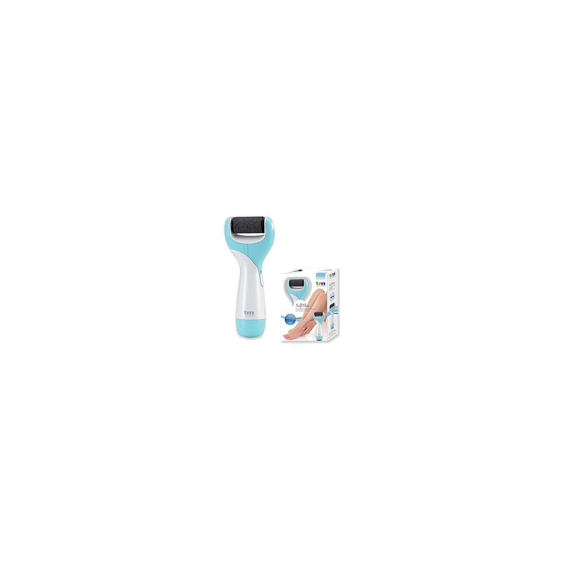TM ELECTRON Lima Electronica Exfoliating Pedicure Device That Removes Dead Skin Blue