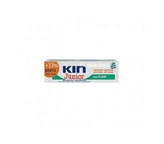 KIN Junior Soft Mint Toothpaste 75ml + 25ml