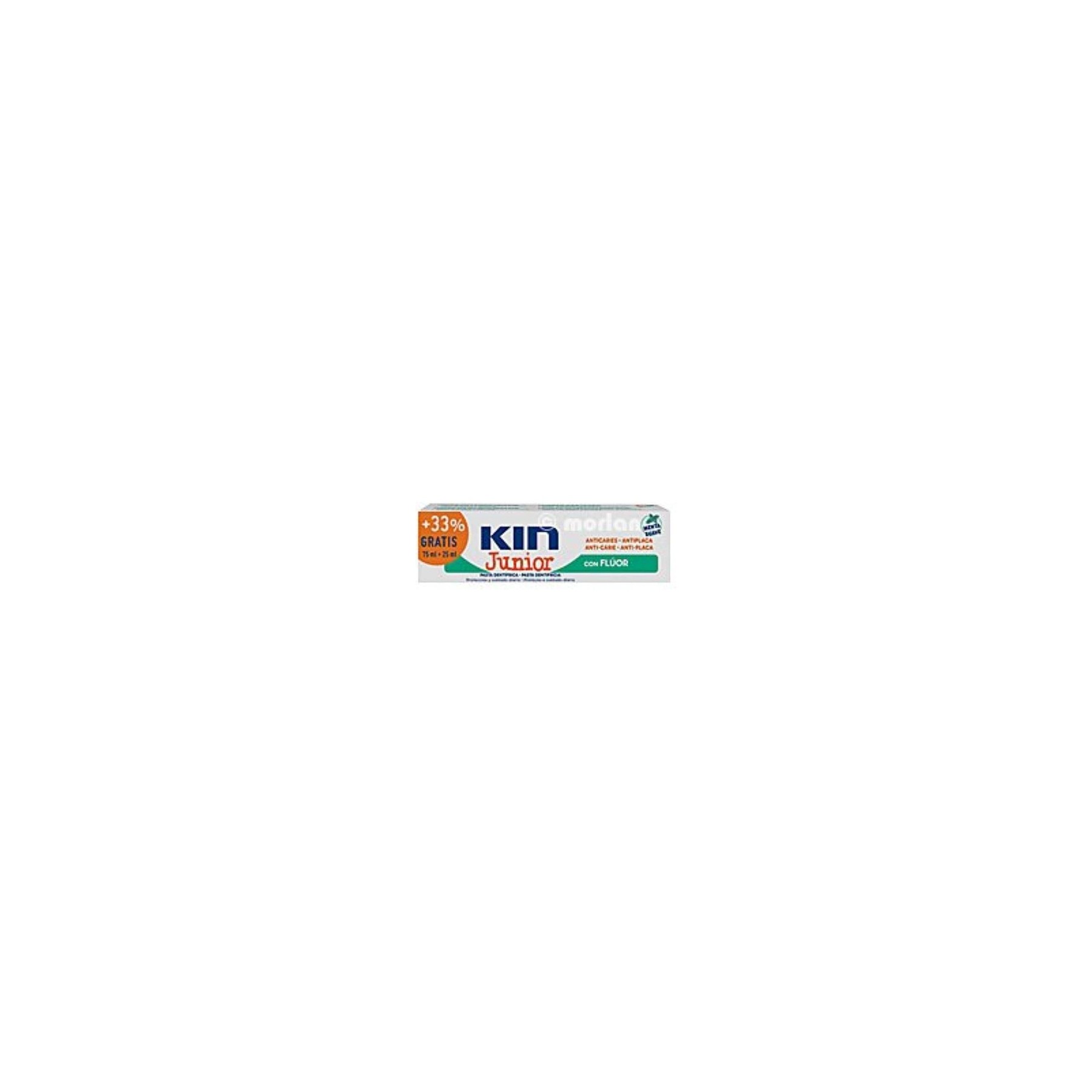 KIN Junior Soft Mint Toothpaste 75ml + 25ml