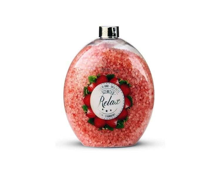 Idc Inst Scented Relax Bath Salts 900g Strawberry
