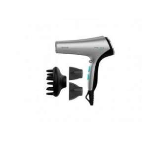 Cecotec Bamba IoniCare 5320 Flashlook Black Hair Dryer 2200W with Two Concentrators and a Diffuser Ion Technology 2.5m Cable Cold Air Function
