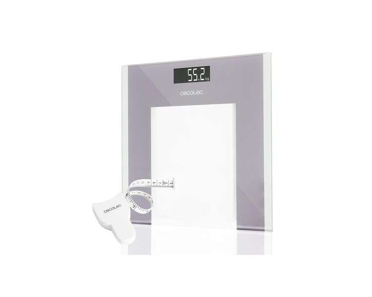 Cecotec Surface Precision 9100 Healthy Digital Bathroom Scale Crystal Multicoloured