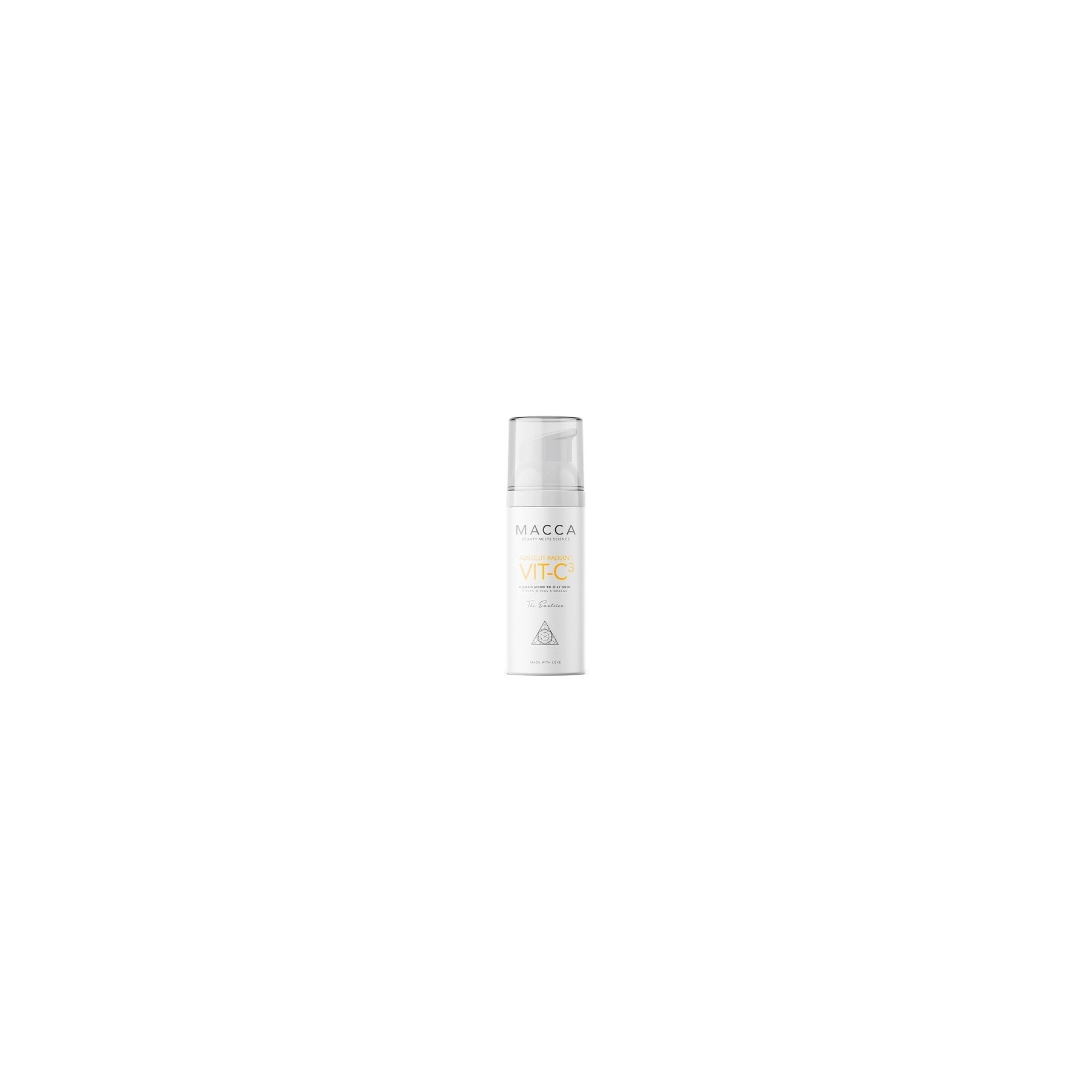 Absolut Radiant Vit-C3 Emulsion Combination Moisturizer for Face, Eyes & Decollete 50ml