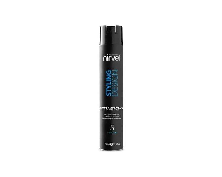 Nirvel Styling Design Extra Strong Lacquer Spray 750ml - Size 5