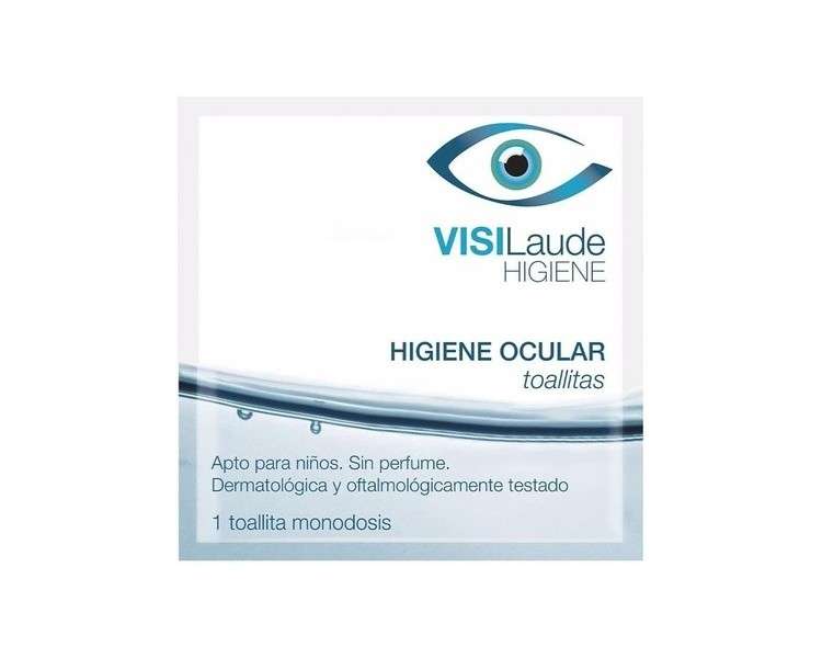 CUMLAUDE Visilaude Eye Hygiene Cleansing Wipes Eyelash Cleansing Soothing 16 Wipes