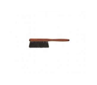 Eurostil Barber Neck Brush Polished Bristles Wood Handle