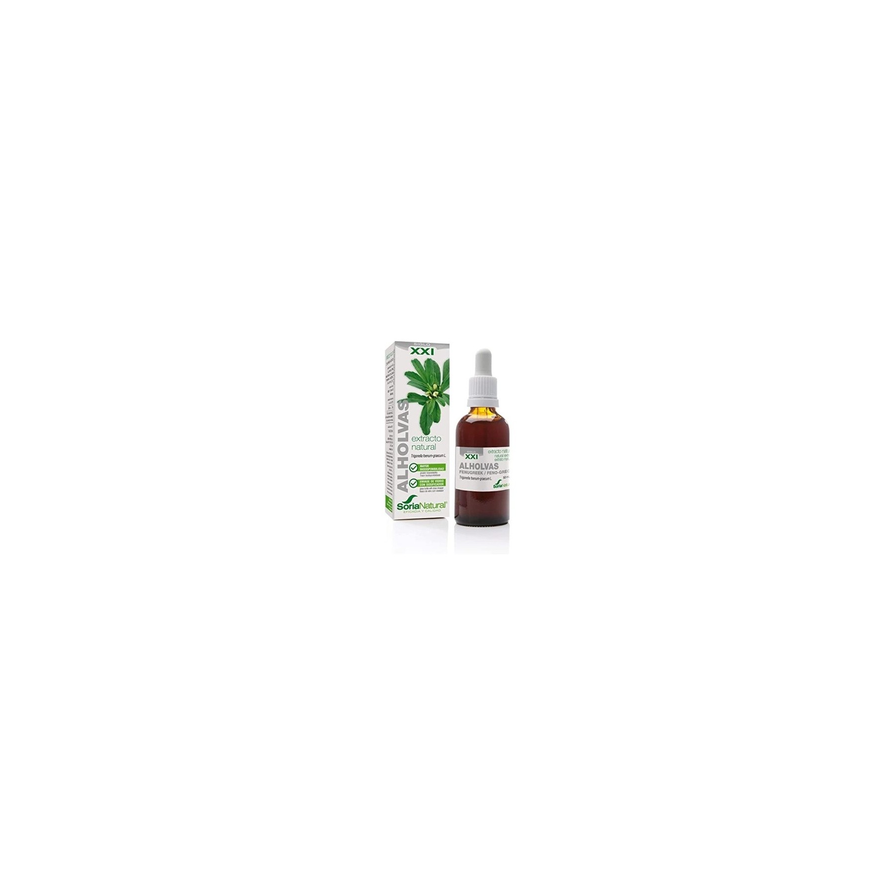 Alholvas Extracto de Glicerina Vegetal -Soria Natural 50ml