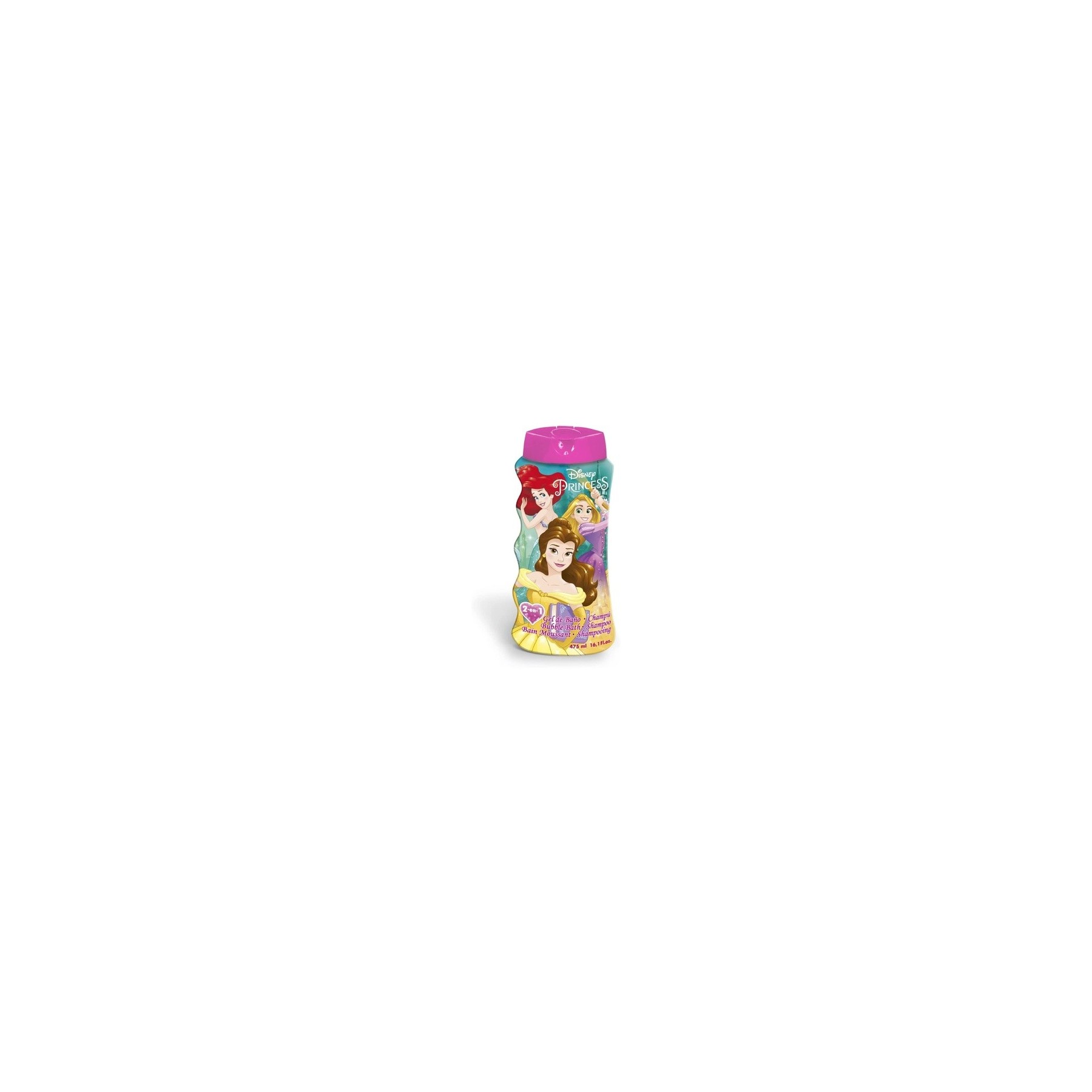 Lorenay 2 in 1 Disney Princess Bath Gel 475ml