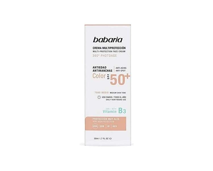 Solar Multiprotection Antistain Color Cream SPF50+ 50ml