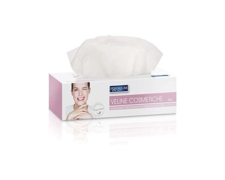 Premium Cosmetic Tissue in Pure Cellulose 100 Pieces
